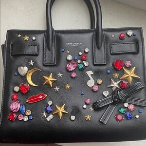 Authentic YSL Sac De Jour - **Bag only** black/multi color